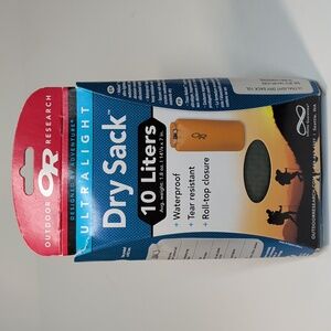 Outdoor Research Ultralight Dry Sack 10 Liters Waterproof Lichen Green NIB 36741